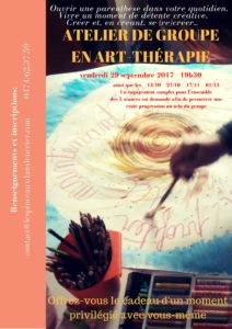 groupe art-thérapie expression créative septembre